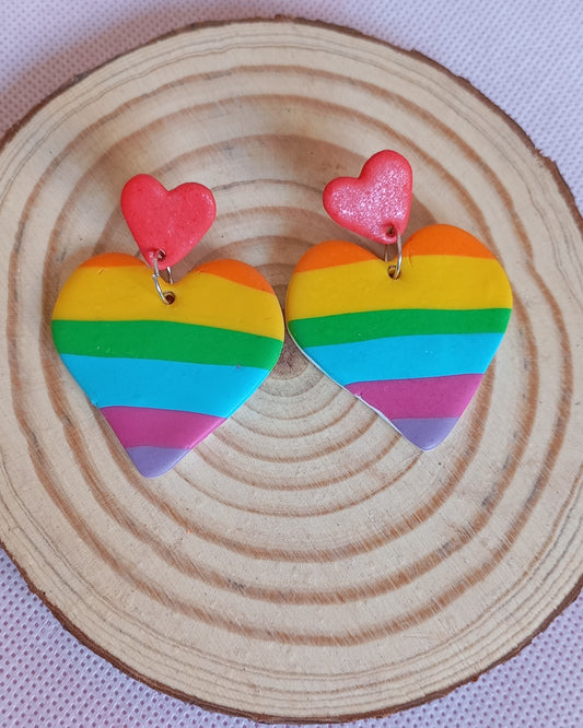 Pendientes Arco Iris