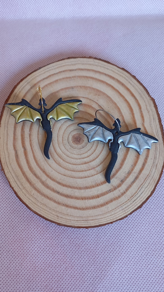 Pendientes de dragones