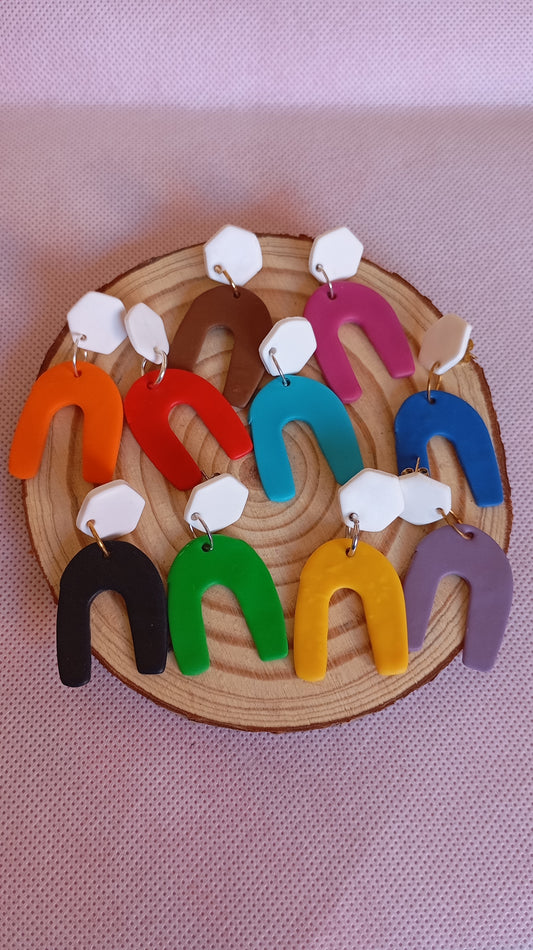 Pendientes de herradura