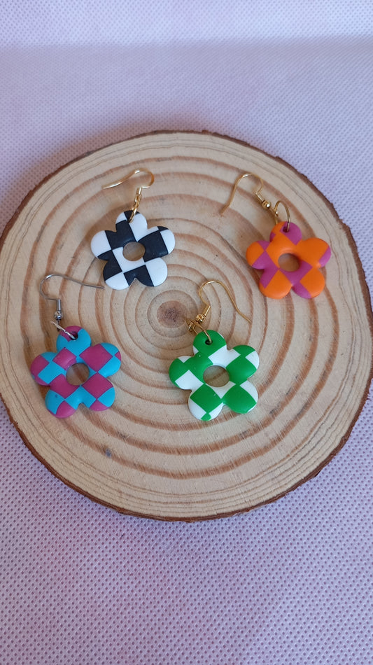 Pendientes mini flor Aurora