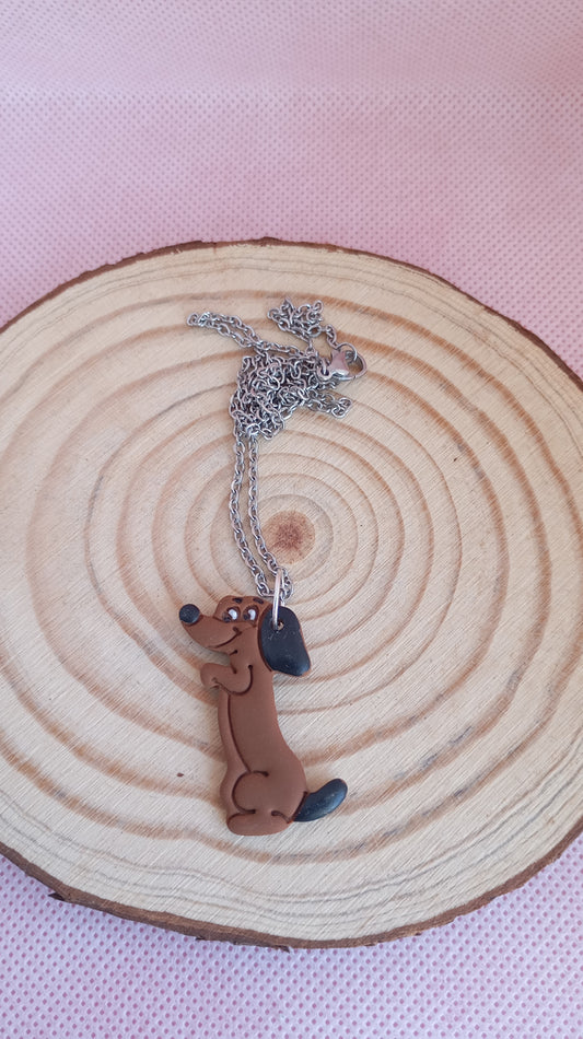 Collar perro salchicha