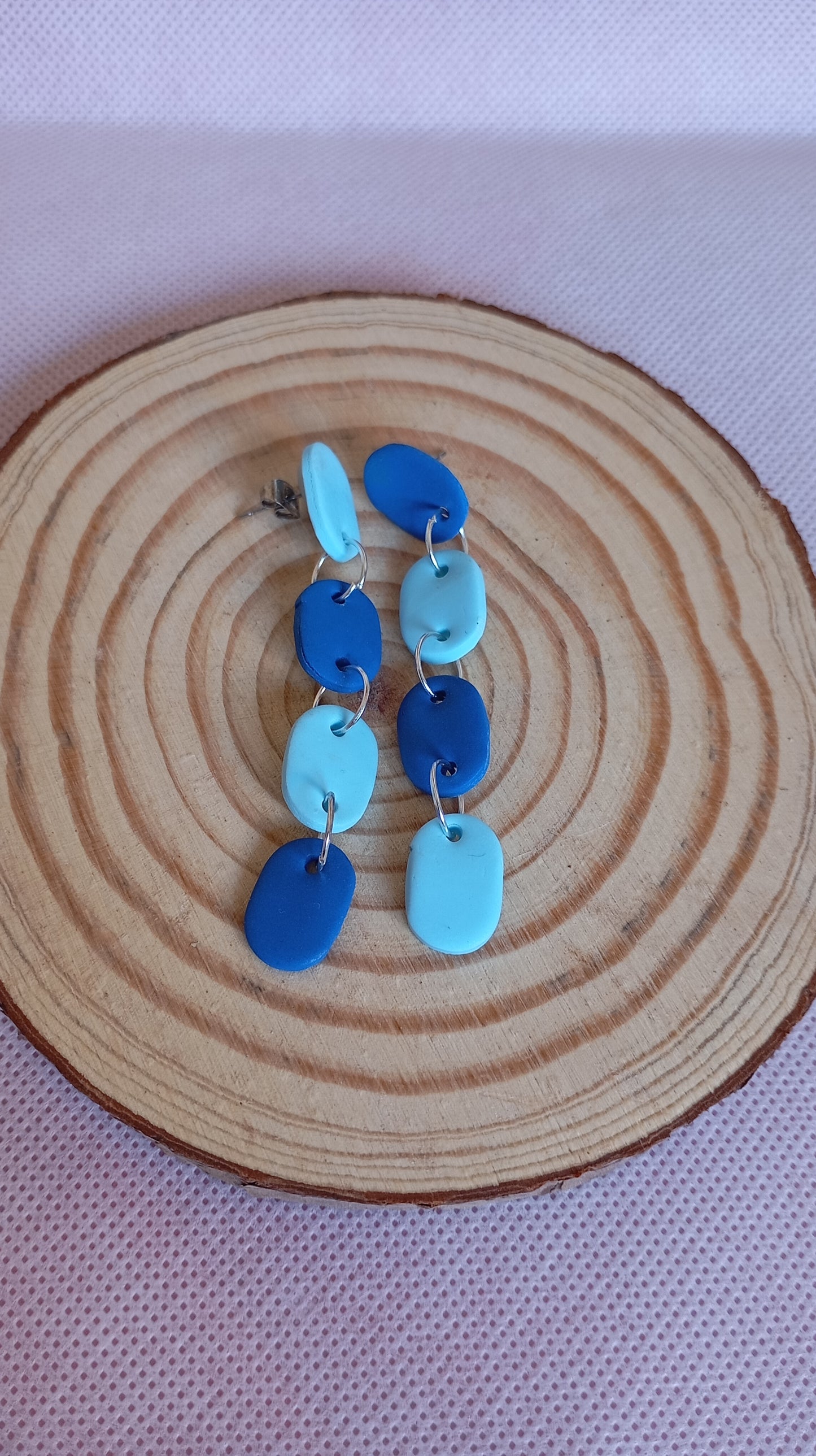 Pendientes bicolor