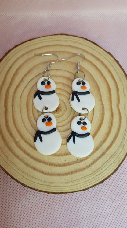 Muñecos de nieve dobles